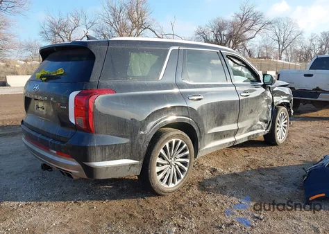 2025 Hyundai Palisade Calligraphy from USA, damaged, VIN KM8R7DGE5SU826801